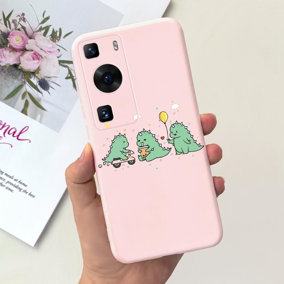 Чехол для Huawei P60 Pro LNA-AL00 Милый мультяшный чехол Мягкий силиконовый чехол для телефона Для Huawei P60 Art P 60 Pro P60Pro Fundas Бампер