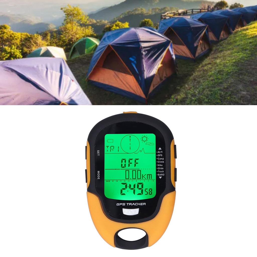 Многофункциональный GPS-измеритель Электронный высотомер Барометр Термометр Гигрометр Цифровой Водонепроницаемый компас