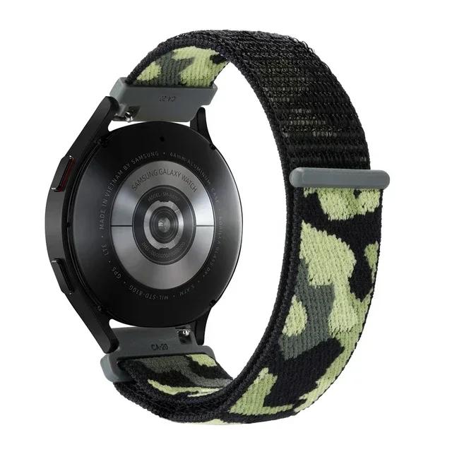 Нейлоновый ремешок 20 мм 22 мм для Garmin Forerunner 55 165 265 255 Сменный ремешок для Gramin Active 5/Vivomove Trend/Vivoactive 5