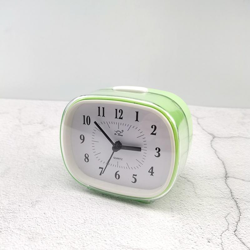 Простые часы Большая мелодия Двутональный будильник Детские прикроватные часы Конфетный цвет