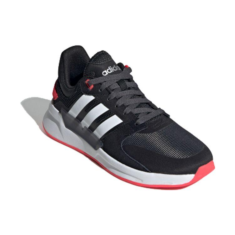 adidas Neo Run 90S Ткань Синтетическая кожа ТПУ Спорт Удобные Нескользящие Износостойкие Низкий верх Повседневная обувь для образа жизни Женская повседневная обувь EG8658