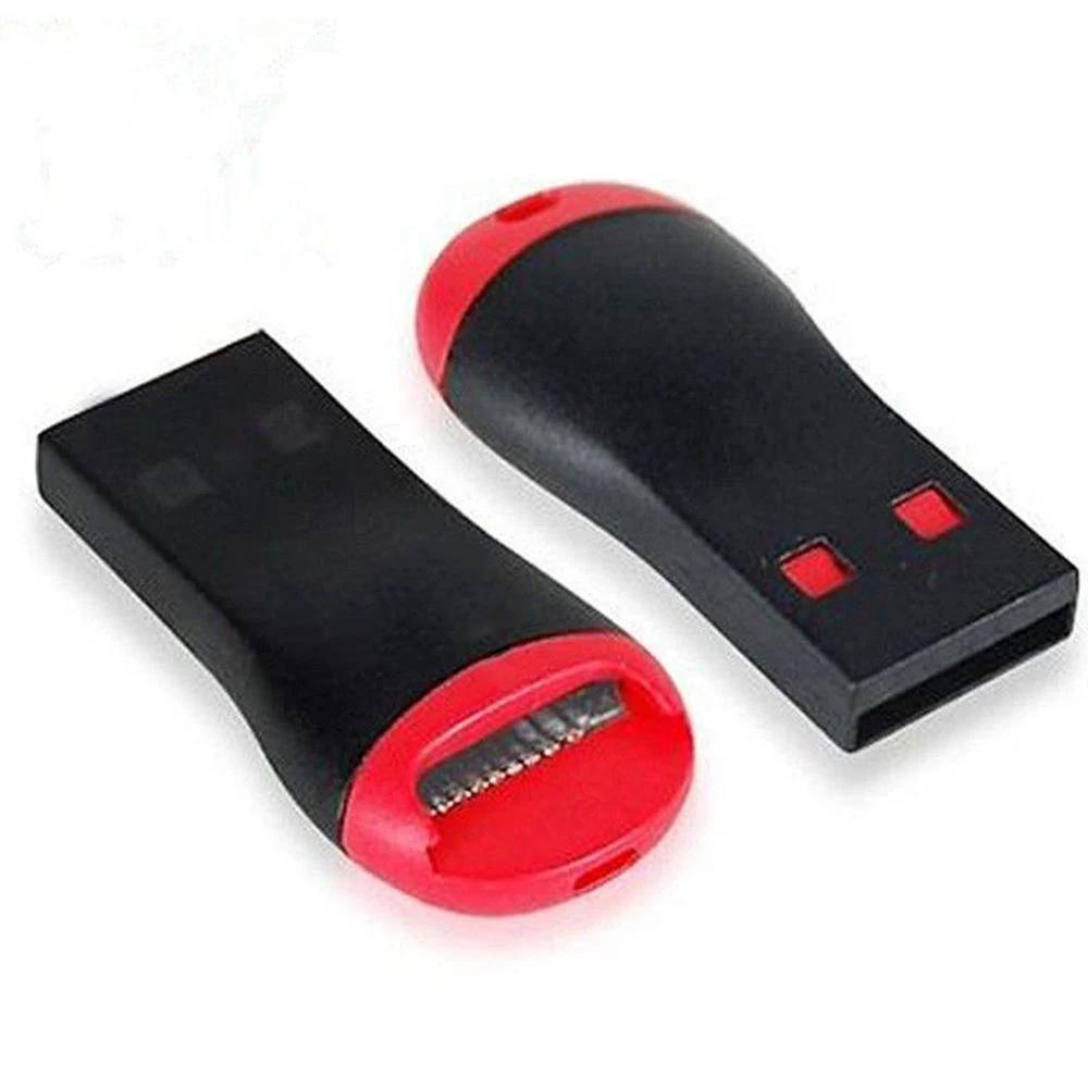 1 шт./5 шт./10 шт. Мини-шнурок Адаптеры-кардридеры для карт памяти к USB 2.0 Замена для карты TF