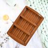 Формы для шоколадных батончиков 3-в-1 Силиконовые батончики Разделяемая форма для воска Легкое извлечение Прямоугольная Прочная