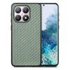 For Xiaomi 15T Case Carbon Fiber Texture PU Leather + PC + TPU Phone Cover