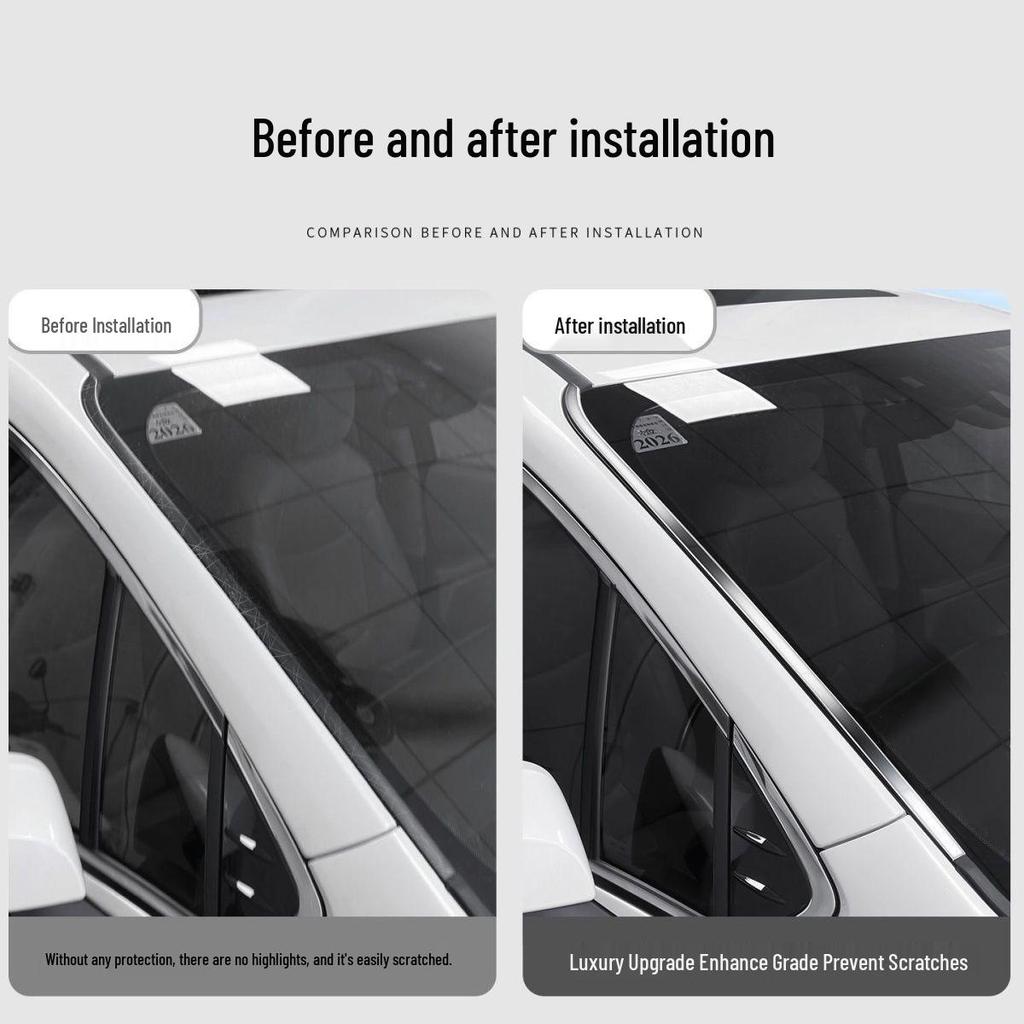 Яркие декоративные полосы для лобового стекла и кузова Toyota Sienna