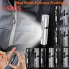 1-5 шт. Мини-фонарик USB-перезаряжаемый Алюминиевый фонарик Магнитный Сверхъяркий светодиодный Портативный фонарь с зажимом-колпачком для пешего туризма