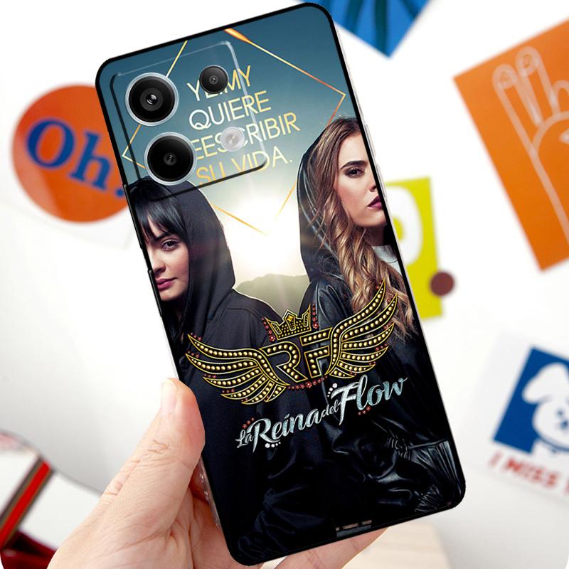 The Queen of Flow Funda For Xiaomi Redmi Note 14 Pro 10 11 12 13 Pro 11S 12S Case For Redmi 15 14C 12C 10C 13C