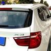 For BMW X3 F25 2011-2017 Car trunk decorative strip spoiler decorative accessories modified high gloss black exterior kit