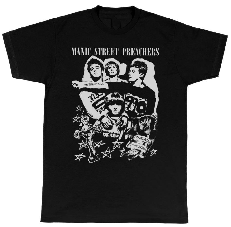 Manic Street Preachers “Generation Terrorists” T-Shirt Mens Womens Tees Top size S-4XL