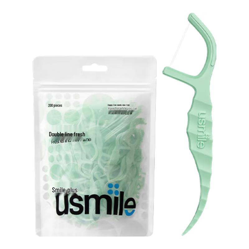 Usmile Dual-Line Dental Floss Sticks