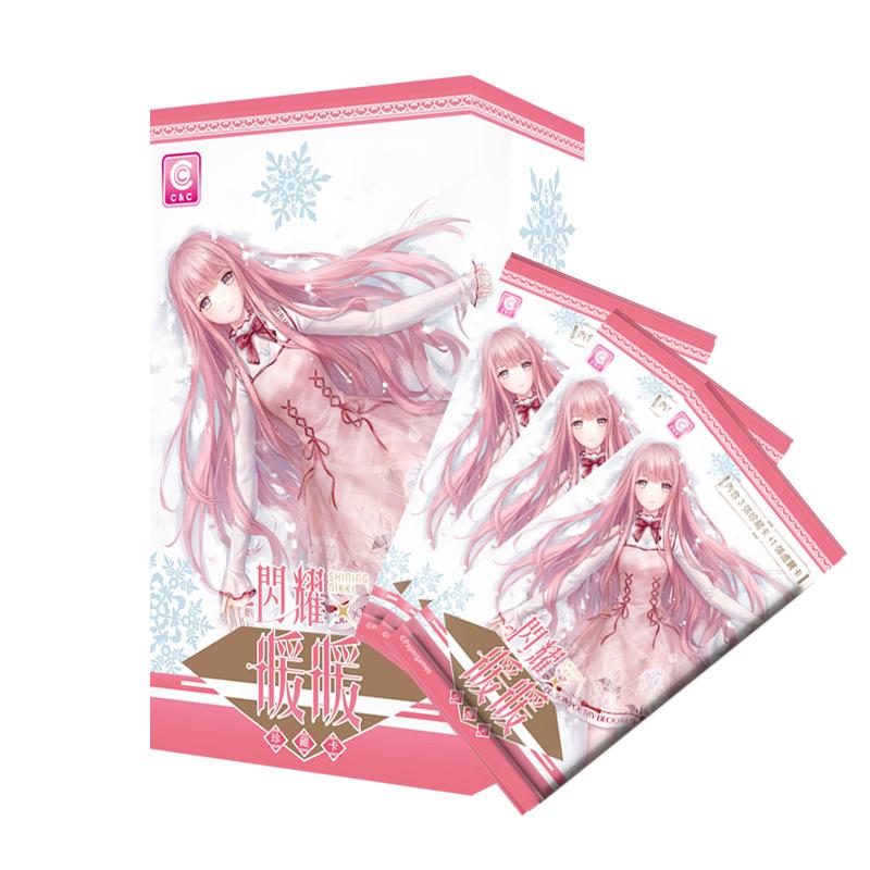 KAYOU Genuine Shining Nikki Card Starry Sea Glow Series Sparkling Pack Cute Girls Anime Peripheral Collection Cards Toys Gifts