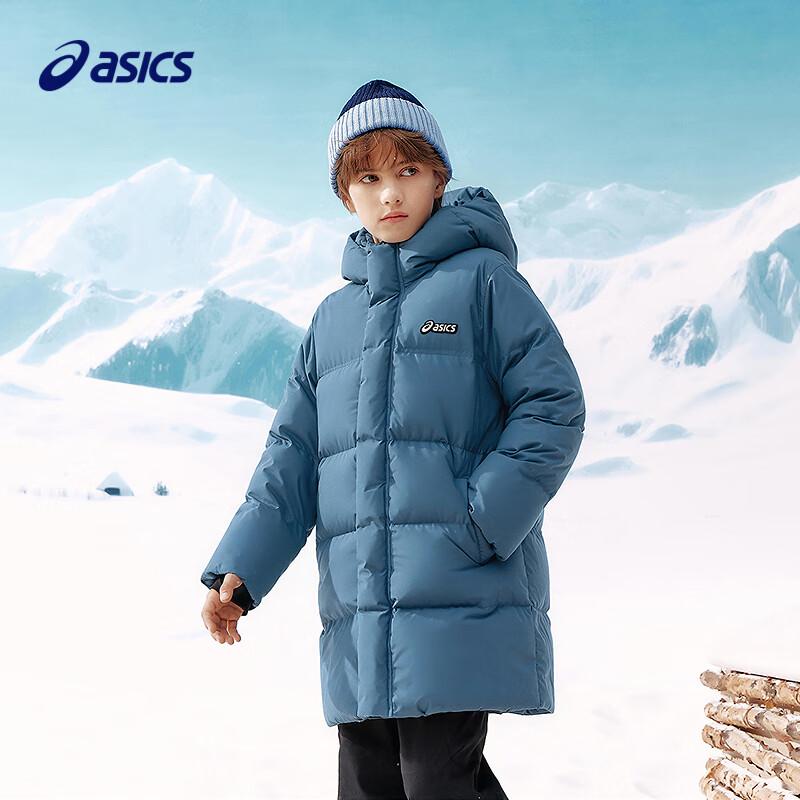 Asics Детская зимняя пуховая куртка средней длины
