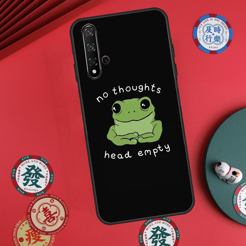 Милая мультяшная лягушка для Huawei Nova Y60 Y70 Y90 Y72 Y73 Y61 Y91 7i 8i 11i 12i 12s 9 10 SE P20 P30 P40 Lite Чехол