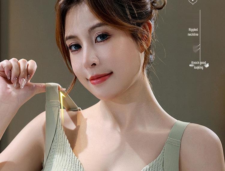 Бесшовный бюстгальтер без косточек большого размера с защитой от провисания для женщин