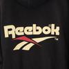 Reebok Свитшоты с логотипом 90-х на спине, с длинным рукавом, 2 черных, с начесом сзади, мужские, б/у