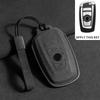 Car Key Case Cover Shell for BMW X1 X3 X5 X6 Series 1 2 5 7 8 F15 F16 E53 E70 E39 F10 F30 G30 G20 G11 G01 G02 G05 Suede Keychain