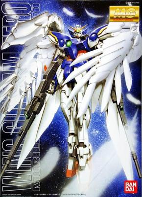 MG New Mobile Report Gundam W Wing Gundam Zero Custom Waltz масштабная пластиковая модель (Бесконечная версия) 1/100 цветовая кодировка