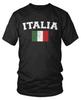 Italia Flag Country Pride Soccer The Blues Football Athlete Short Sleeve Unisex T-Shirt