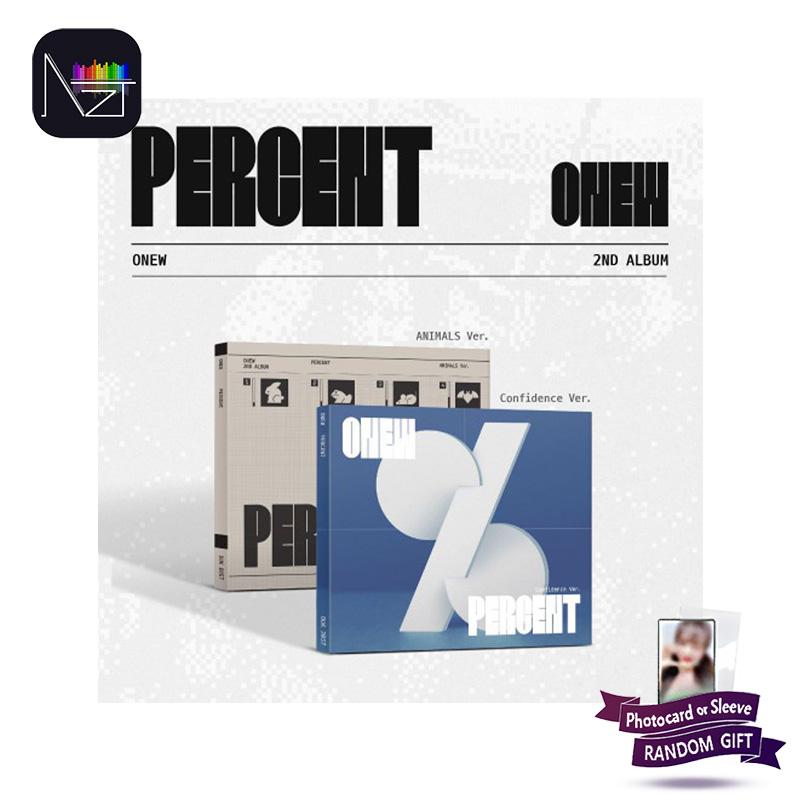 ONEW (SHINee) – 2nd Album PERCENT (Digipack Ver.)