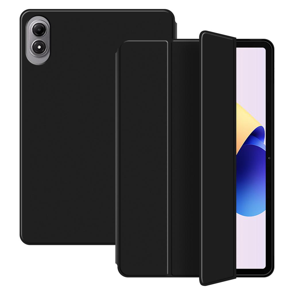 For Xiaomi Redmi Pad 2 Pro Case PU Leather TPU Back Trifold Stand Tablet Cover