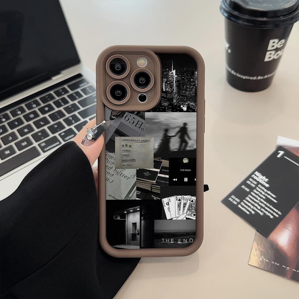 Чехол для телефона iPhone 11 13 12 14 15 16 Pro Max 7 8 Plus XR XS Max Samsung A55 S24 S23 A02S Redmi 9 13C 9A 10 A3 OPPO A15S A16 A17 A18 A38 A53 A54 A31