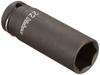 Yamashita Industrial Research Institute Koken Square Impact Hex Deep Socket 1/2" (12.7mm) (Thin Wall), 22mm, 14301M-22