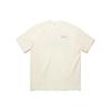 Li Ning Star Letter Round Neck Comfortable Versatile Loose Short Sleeve T-Shirt Men T-Shirt Off-White AHSU261-2