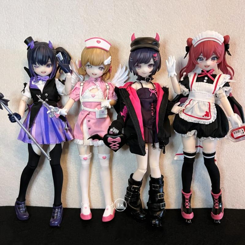 Neo Eden Mjd Кукла Блайнд Бокс Светлый Кошмар Серия Близнецы Подвижная Аниме Фигурка Коллекционная Игрушка Настольные Декоративные Украшения ПВХ