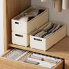Length Retractable Drawer Organizer Adjustable Cabinet Storage Box Stackable Kitchen Organizers Sorting Storage Box