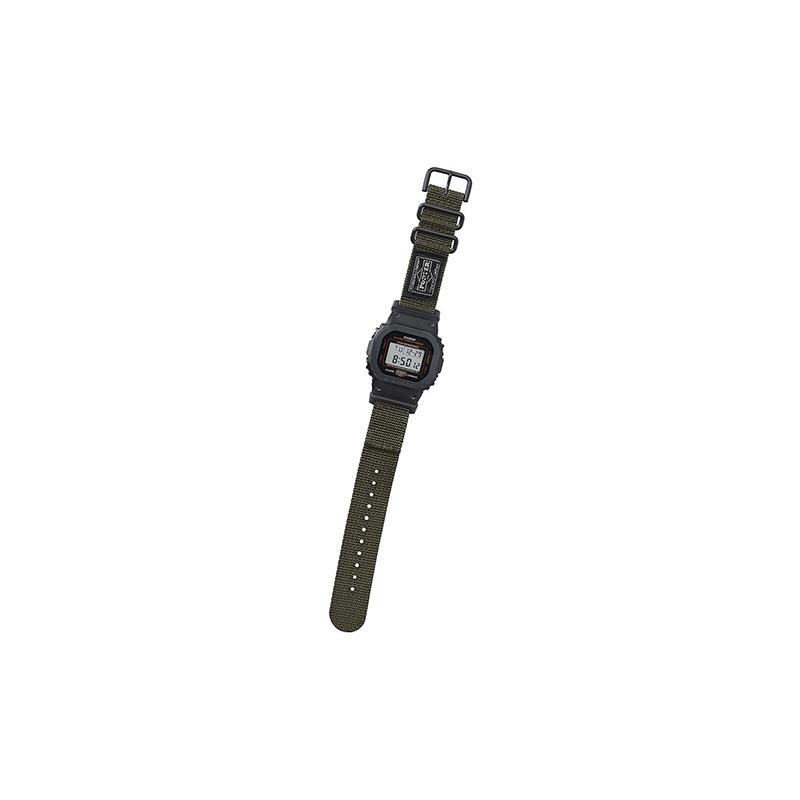 Casio PORTERxG-SHOCK Ограниченная серия к 85-летию Кварцевый механизм Ремешок из смолы Японские и корейские часы Мужские часы Серый циферблат 386-91890