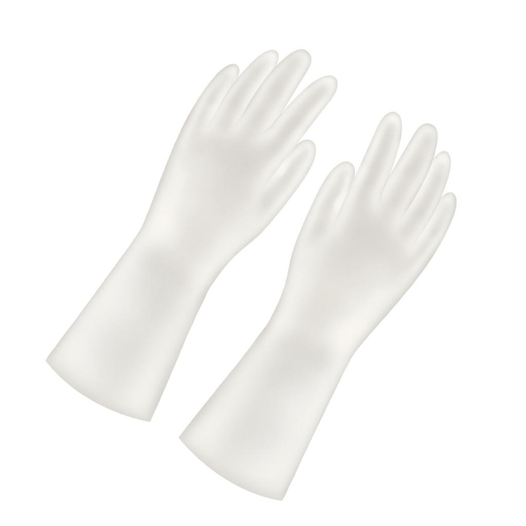 Household Cleaning Gloves PVC Thickened Multifunctional Dishwashing Gloves for Kitchen L