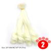 Solid Color 1/3 1/4 1/6 SD/BJD Doll Hair 20*100CM Curly Wigs 2024 Children Toy Gift