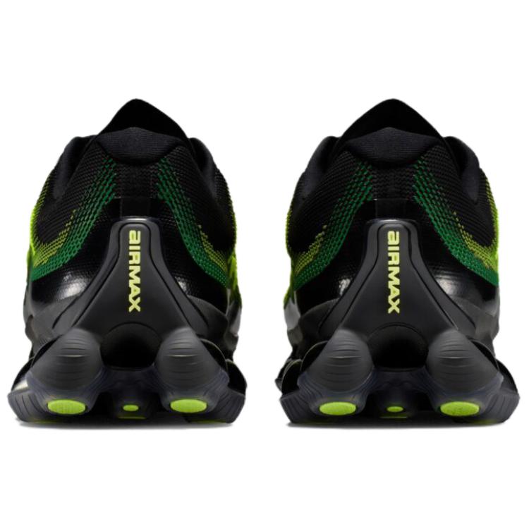 Nike AIR LIQUID MAX Удобные Беговые Кроссовки Мужские Черно-Зеленые IQ7634-001