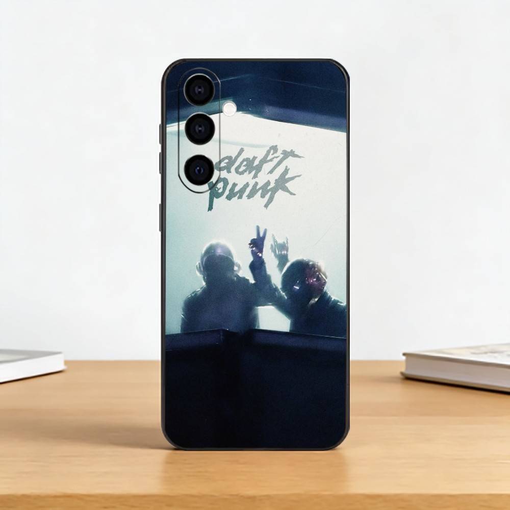 Daft Punk Electronic Phone Case For Samsung Galaxy A73,A72,A71,A70,A53,A52,A51,Others Soft Black Cover