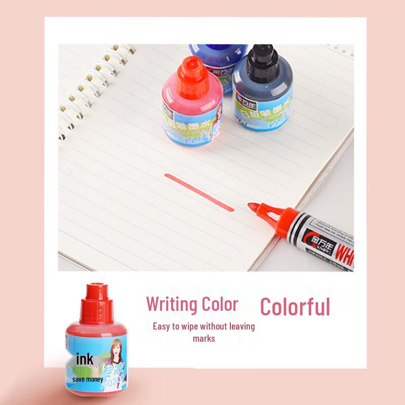 Jinwannian Blue Whiteboard Marker Ink Refill