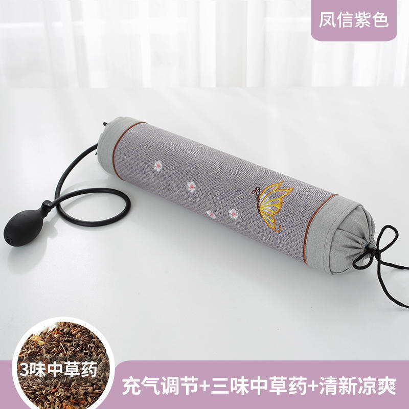 Подушка Argy Wormwood для поддержки шеи, улучшения сна, одноместная цилиндрическая подушка с наволочкой для сна