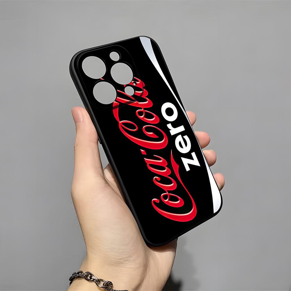 C-Coca C-Cola Phone Case For IPhone 17 Pro Max 16 15 14 Pro Max 13 11 X Xs Xr 8 7Plus Silicone Cover
