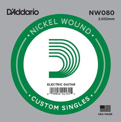 Электрогитара Rose Strings Nickel NW080 Набор из 10 D'Addario .080 []