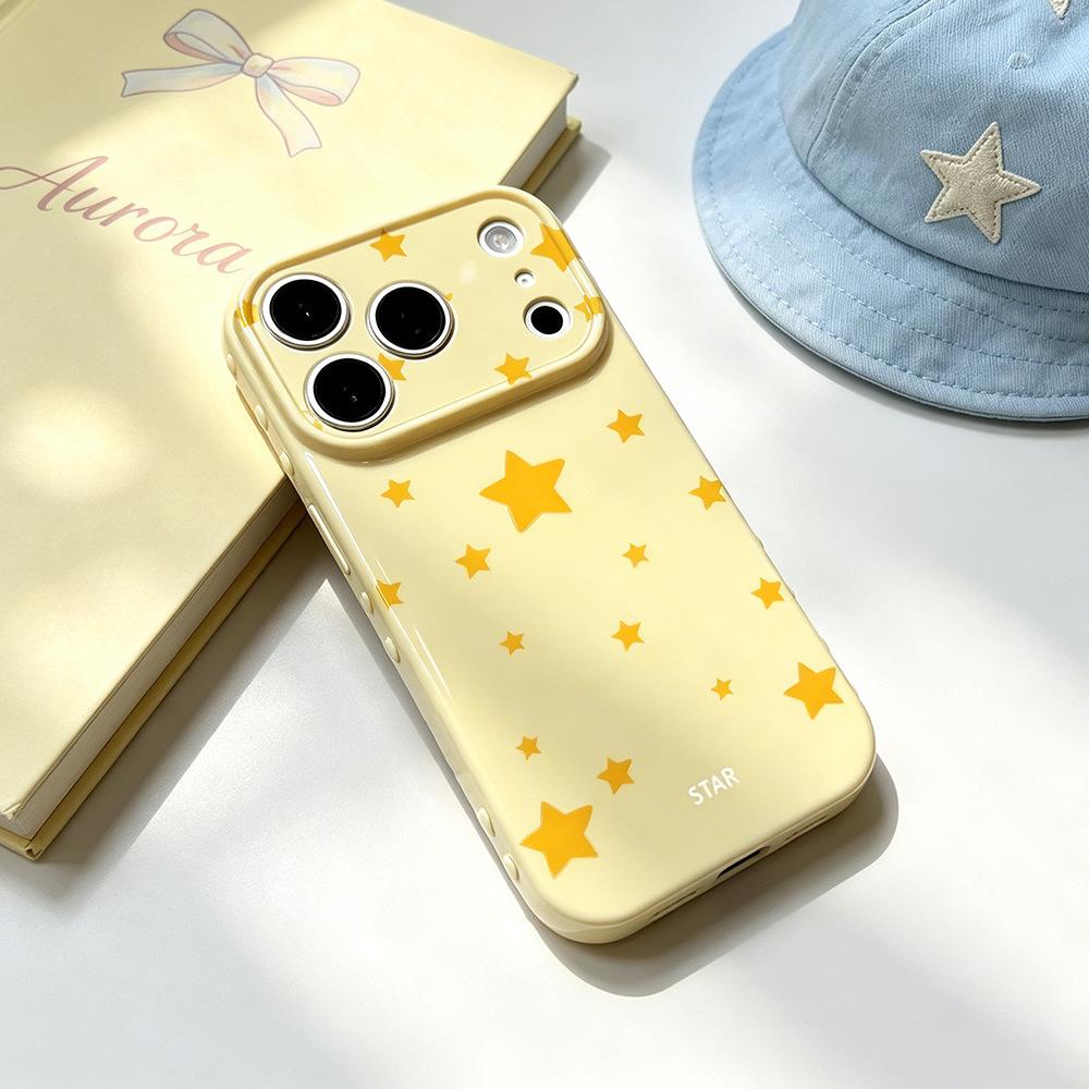 Пентаграмма пятно для чехла мобильного телефона 17/16PR новый женский iPhone15 противоударный Apple 17PM креативный INS