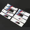 AAAQG1 NEW Car Fender Side Emblem Rear Trunk Badge M Logo Sticker For BMW M M3 M5 M6 X3 E46 E90 F30 G20 E36 E34 G30 Accessories