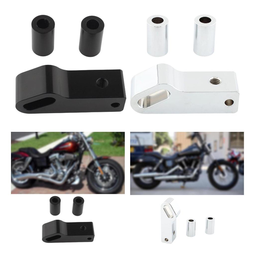 Motorcycle Headlight Mounting Block Bracket Premium Aluminum Alloy Professional Repair Parts Easy Installation Accessories