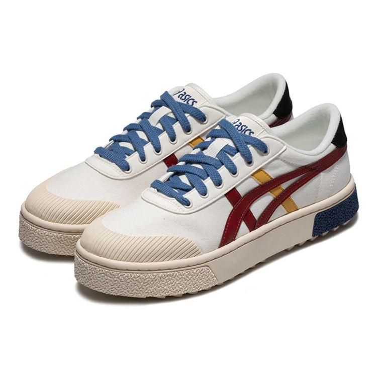 Asics Кроссовки Gel-Court Trail Non-Slip Shock Absorbing Durable Low-Top Sneakers Unisex Sneakers White Red 1203A146-101
