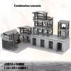 Набор строительных блоков «Военная база» DIY Модель сцены войны WW2 Блоки Игрушки для мальчиков