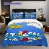 Smurfs Blue World Adventure Bedding 1 Duvet Cover 2 Pillowcase Without Core Bedding Set Duvet Cover And Pillowcase Soft And Comfortable