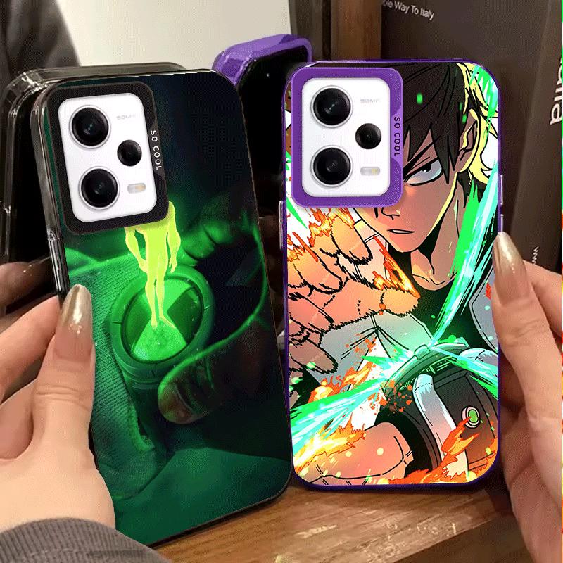 Мультяшный чехол Ben 10 для Xiaomi Redmi Note 13 14 15 Pro Plus 12S 12 11S 11 11T 10S 10, мягкий, противоударный, задняя крышка
