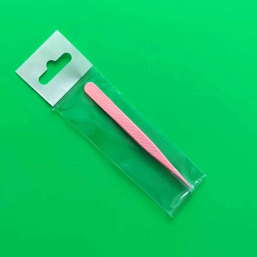 Золотой пинцет для наращивания ресниц «Перо» - Прецизионный инструмент для мастеров по наращиванию ресниц