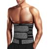 Men Waist Trainer Cincher Corset Back Support Sweat Sauna Trimmer Belt Tummy Control Body Shaper Workout Compression Belly Band Slimming Shapewear