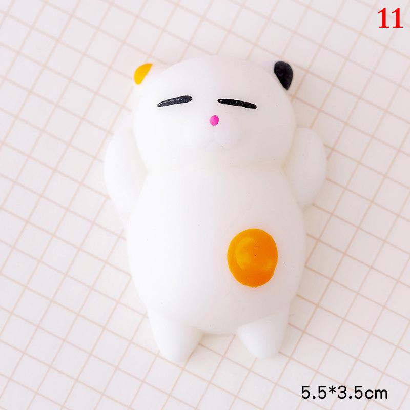 Kawaii Animal Soft Mochi Fidget Toys Антистрессовые сенсорные игрушки для взрослых