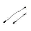 2Pcs Metal Adjustable Steering Linkage Servo Link Pull Rod for 1/10 RC Crawler Car Axial Capra 1.9 Unlimited Trail Buggy RTR