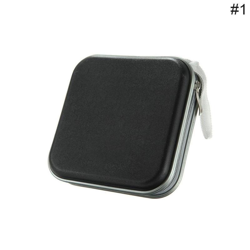 Портативный 40 шт., бумажник для дисков CD, DVD, VCD, органайзер для хранения DJ, чехол, держатель, сумка для альбома